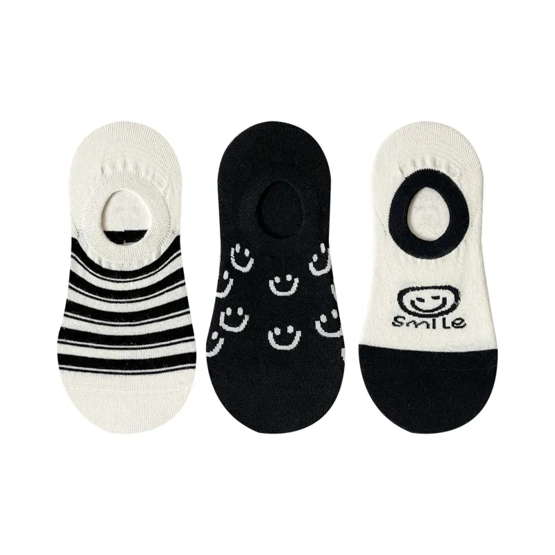 XXLLG No Show Socks Women's 3 Pack-12