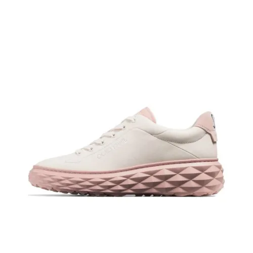 Jimmy Choo Skateboard Shoes Women's Low-Top Pink