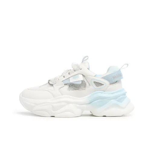 FAIRWHALE Chunky Sneakers Women's Low-Top