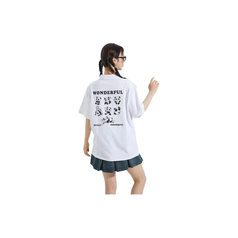 Tonlion Polo Shirt Women's Bleached-1