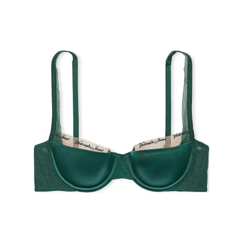 Victoria's Secret PINK/VERYSEXY Smooth Logo Embroidery Lightly Lined Balconet Bra Women's Sea Green