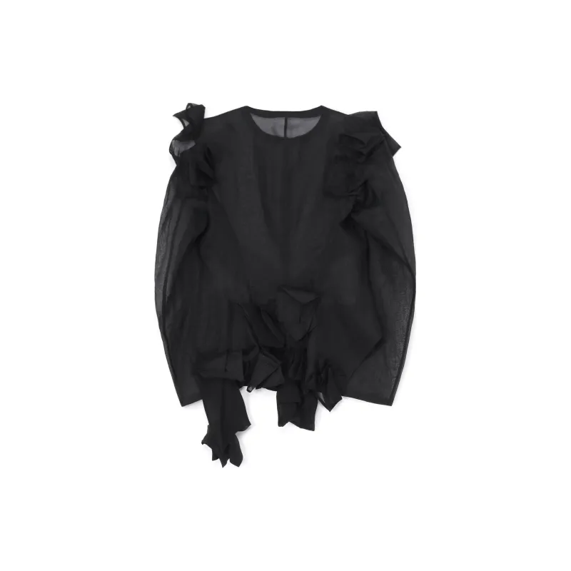 Yohji Yamamoto SS24 Jackets & Coats Unisex Black-1