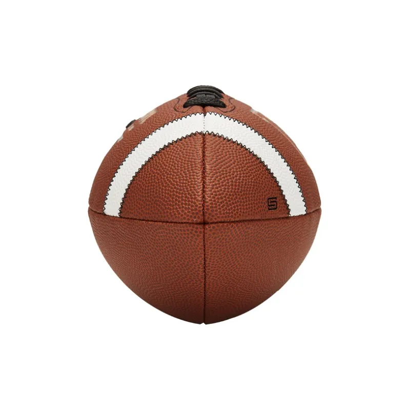 Wilson American Football Rugby PU High Quality Composite Leather Size 9 Ball Vintage Brown-2