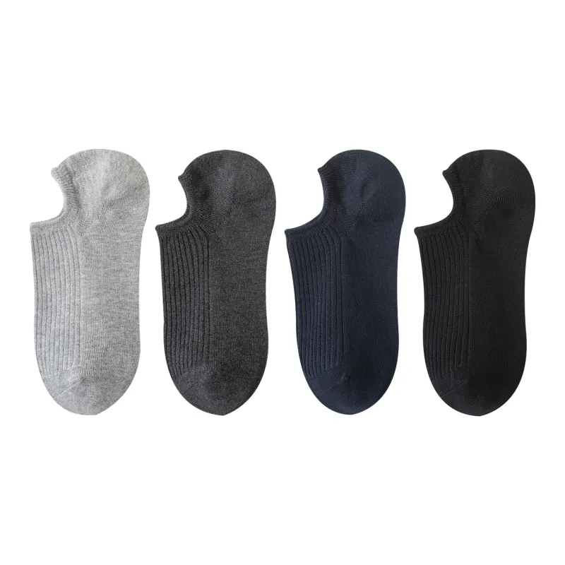 XXLLG No-Show Socks Men's 4 Pack-9