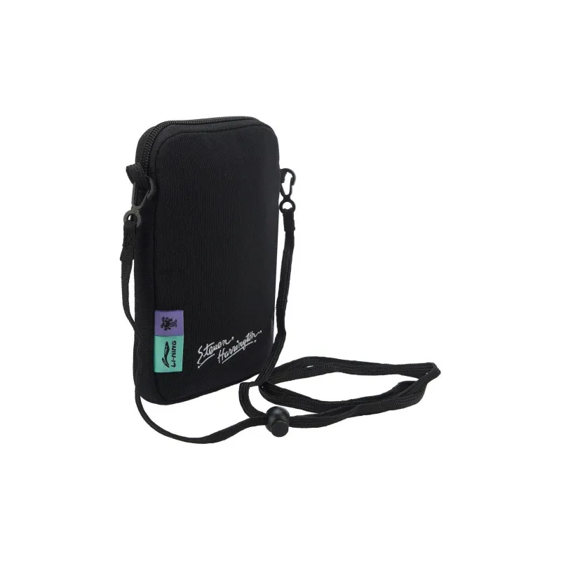 LiNing Steven Harrington Collaboration Canvas Canvas Bag Crossbody Bag Regular Unisex Black-1