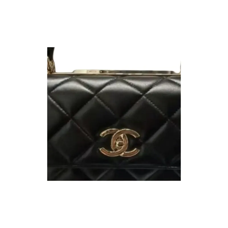 CHANEL Sheepskin Flap Bag, Shoulder Bag, Crossbody Bag, Handbag Women's Black-4