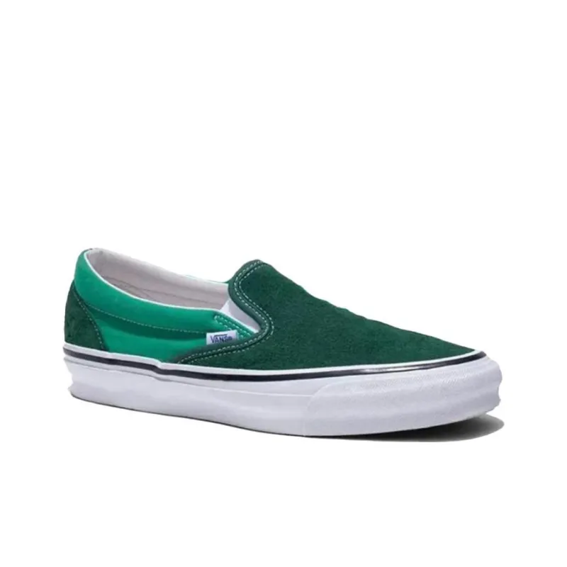 Vans Vault OG CLassic Slip On LX Noah Green-1