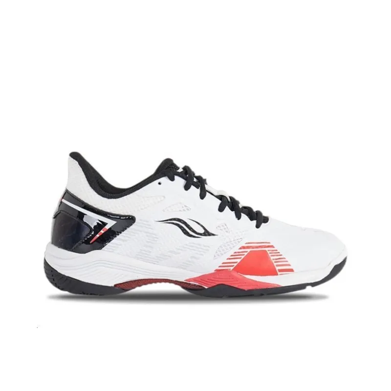 BONNY Low-Top Badminton Shoes White Black-1
