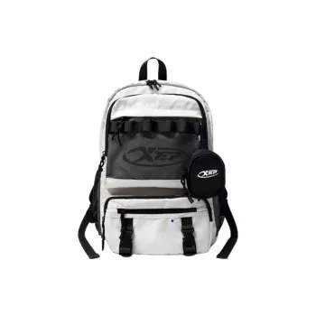 XTEP Fabric Backpack Regular Unisex Black/White