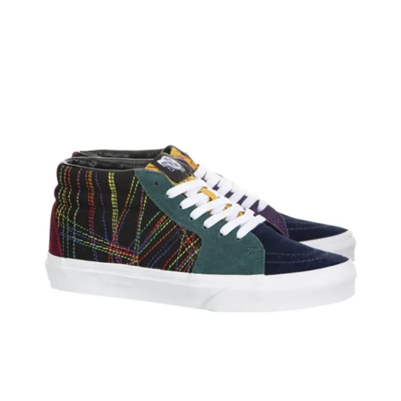 Sk8 Vans Mid 'Frenzy Dark Rainbow'-2