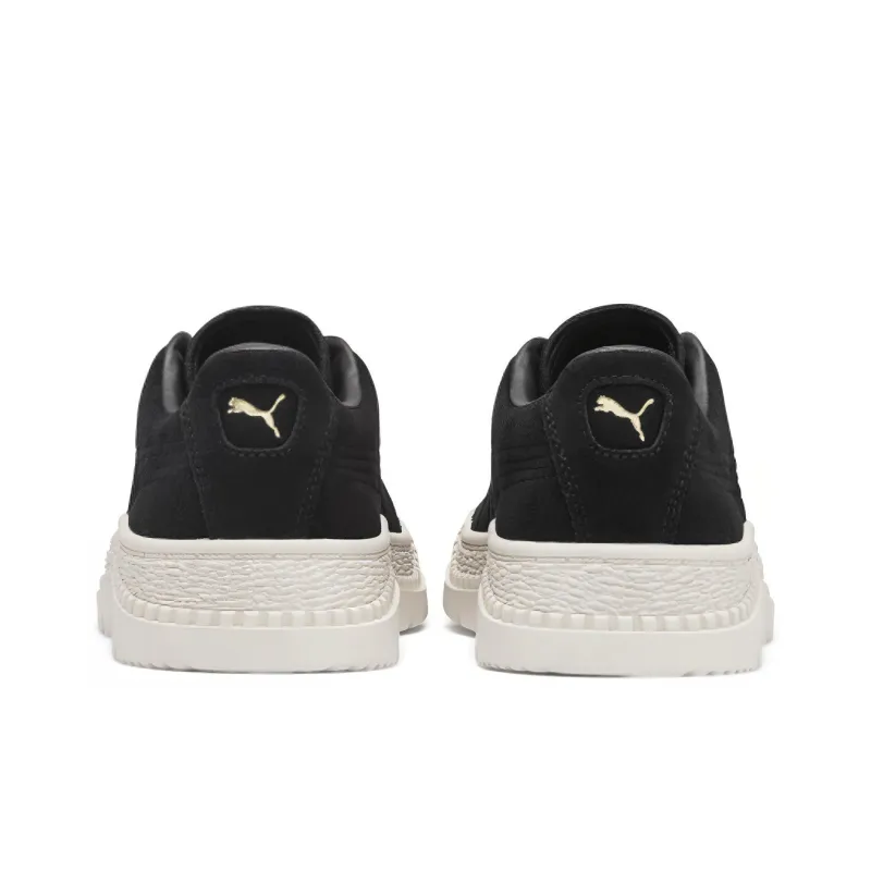 PUMA Utility Suede 'Black' Women's-3