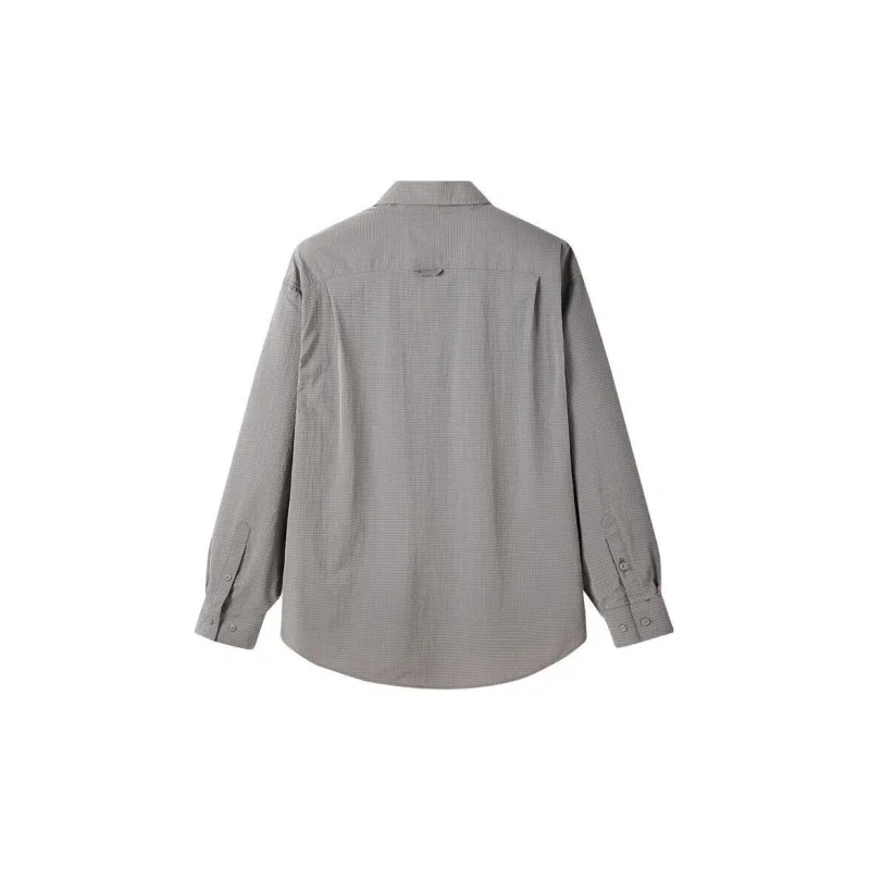 OUTDOOR PRODUCTS Breathable UV Protection Sun Protection Clothing Men's Glacier Gray-1