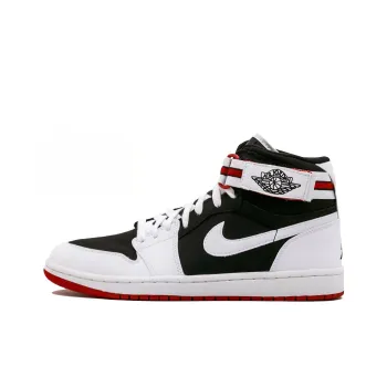 JORDAN 1 Retro High Strap White Black Varsity Red