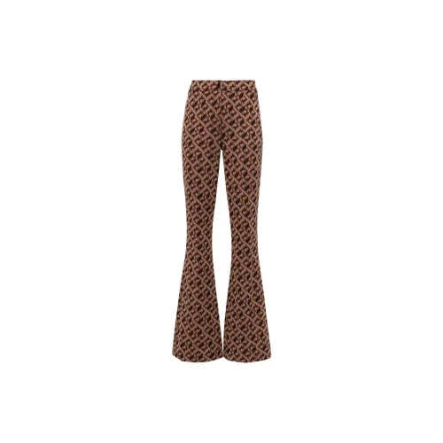 DVF Diane von Furstenberg Greg High-waist Flared Trousers