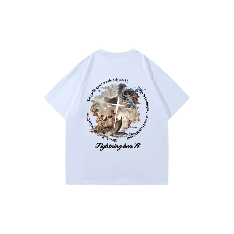 LIGHTNING BEAR T Shirts Unisex-5
