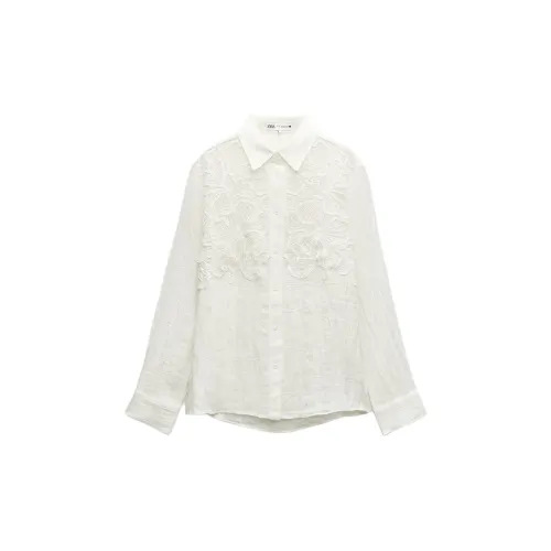 ZARA Shirts Women's White