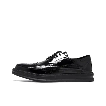 Romon Dress Shoes Men Low Top Black, Brown, Gray, White