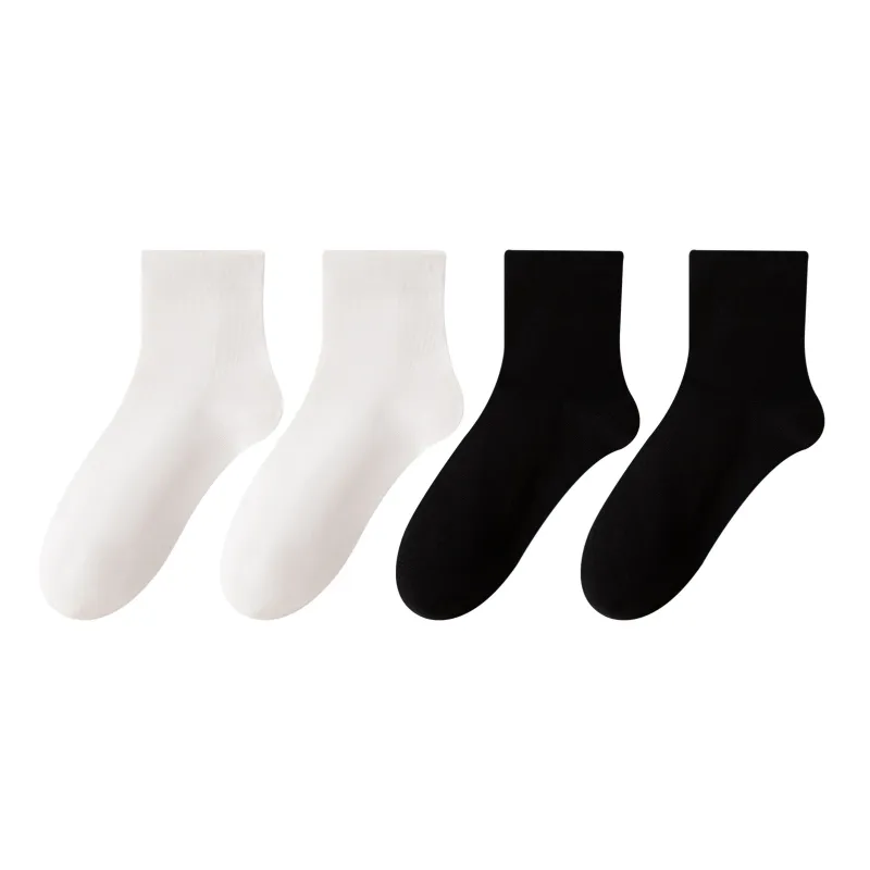 XXLLG Mid Calf Socks Women's 4 Pack-35