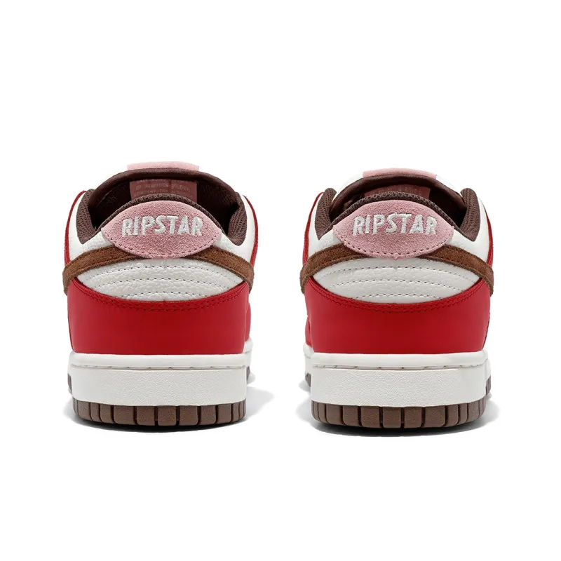RIPSTAR SKBD Low Slip Resistant Shock Absorbers Skateboard Shoes Unisex Bacon Color Scheme-3