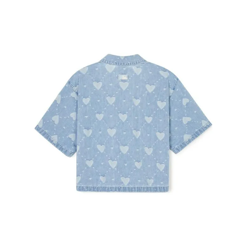 MLB SS24 Shirt Women's Light Blue-1