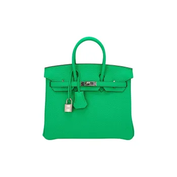 HERMES Birkin Togo Calfskin Birkin Bag Handbags Regular Women's 0Z Vert Comics Green