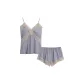 DA327-Camisole Shorts Purple Women's