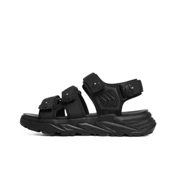 RED DRAGONFLY Beach Sandals Men Black