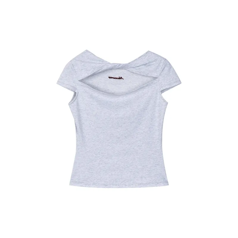 NS76 T Shirt Women's Light Gray-1