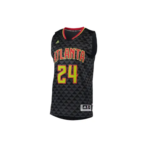 NBA Atlanta Hawks Basketball Jerseys Men Black