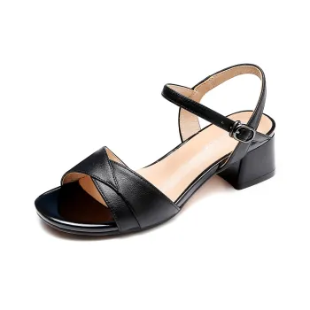 Spider King Strap Sandals Women's Black