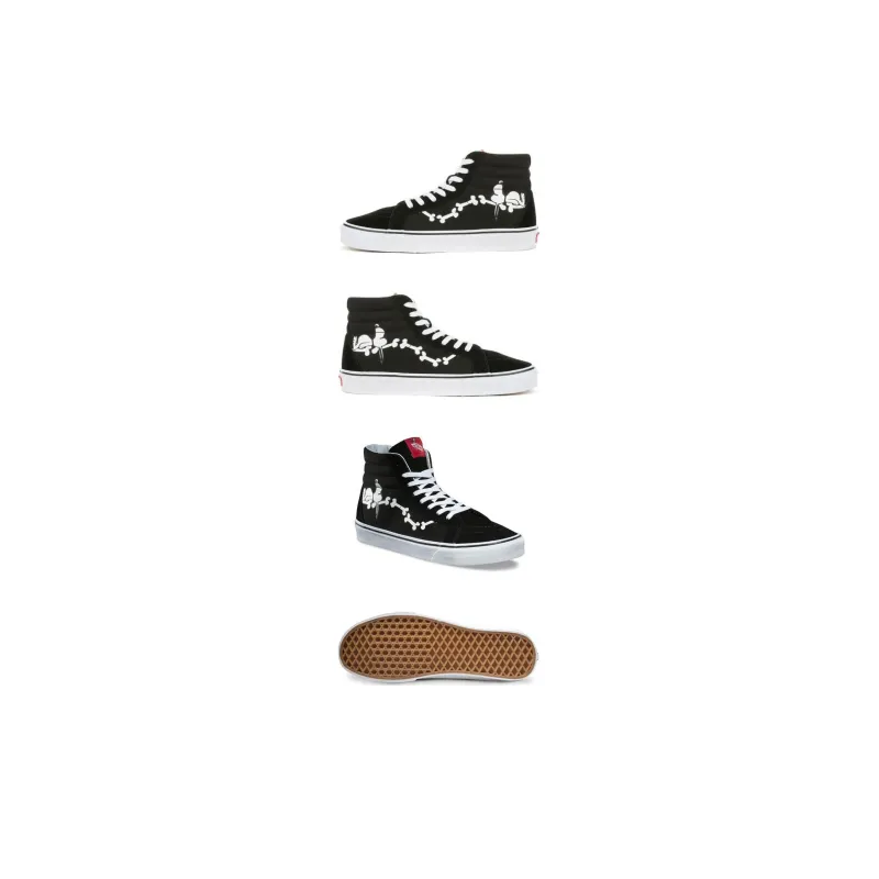 Vans Sk8 Hi Re Issue Peanuts Snoopy Bones 2017-4