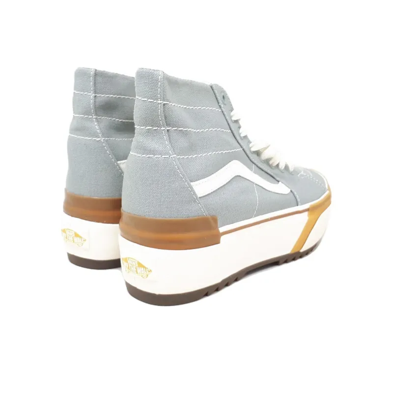 Sk8 Vans Hi Tapered Stacked 'Green Milieu Gum'-3