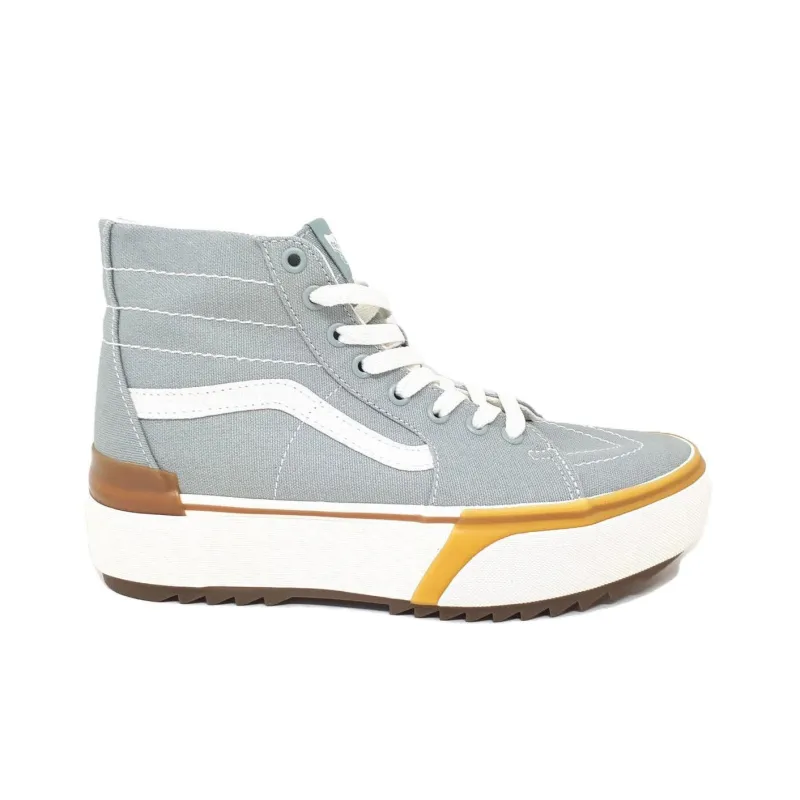 Sk8 Vans Hi Tapered Stacked 'Green Milieu Gum'-1