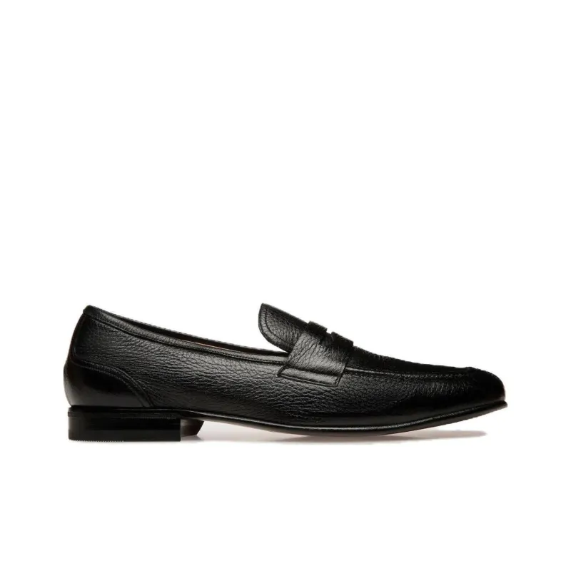 BALLY Suisse Leather Loafers-1