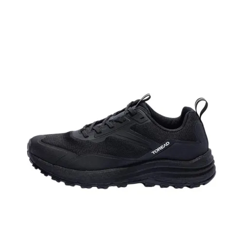 TOREAD Hiking / Trekking Shoes Men Low-Top Black