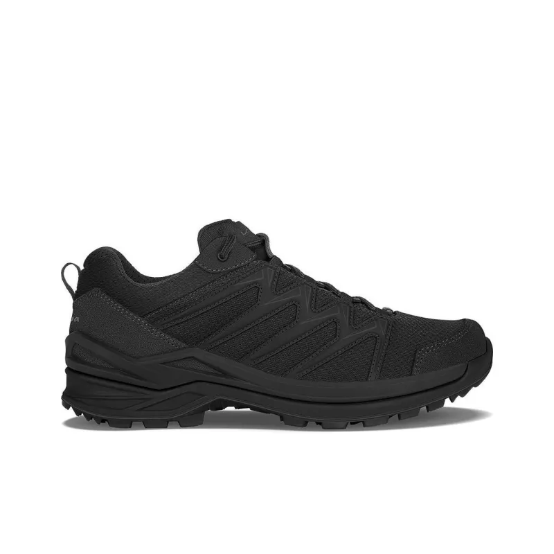 Lowa INNOX PRO Lo TF Cushioning Anti-Slip Wear-Resistant Breathability Low-Top Training Shoes Men's Black-1