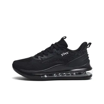 Yalu Running Shoes Men Low Top Black Gray/Black Turquoise/White Light Gray