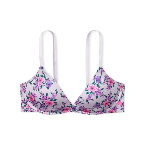 Victoria's Secret PINK Sexy Tee Push-Up Wireless Smooth Bra/L L L Bra Women's Lilac