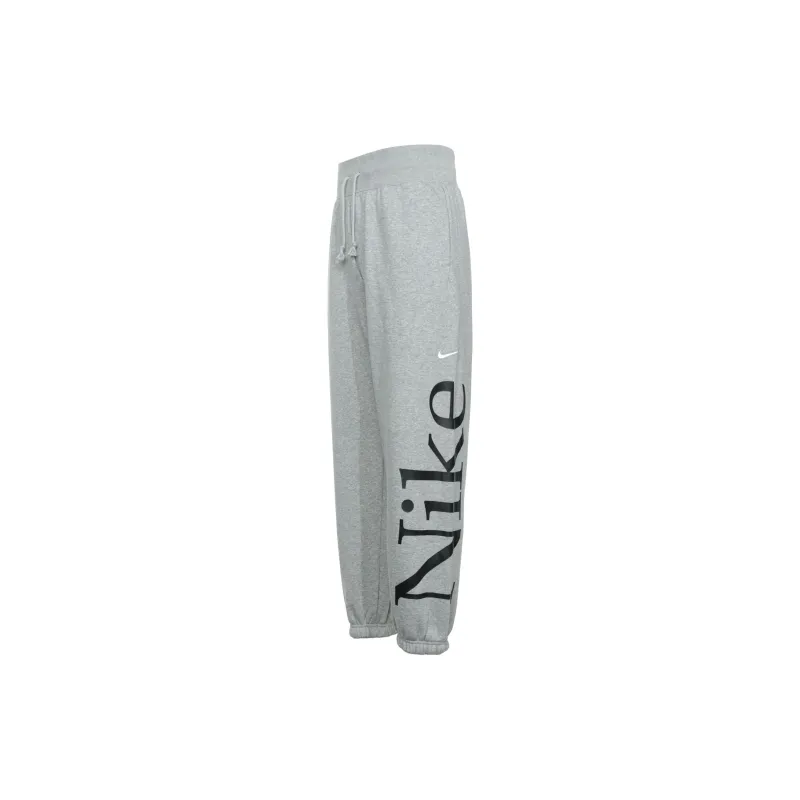 Nike Knitted Sports Pants Women's Gray-1