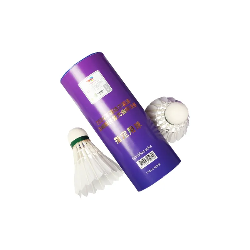 VICTOR MS ACE_TUC24 Goose Feather Shuttlecock 3 Pack Goose Feather Match Shuttlecocks-1
