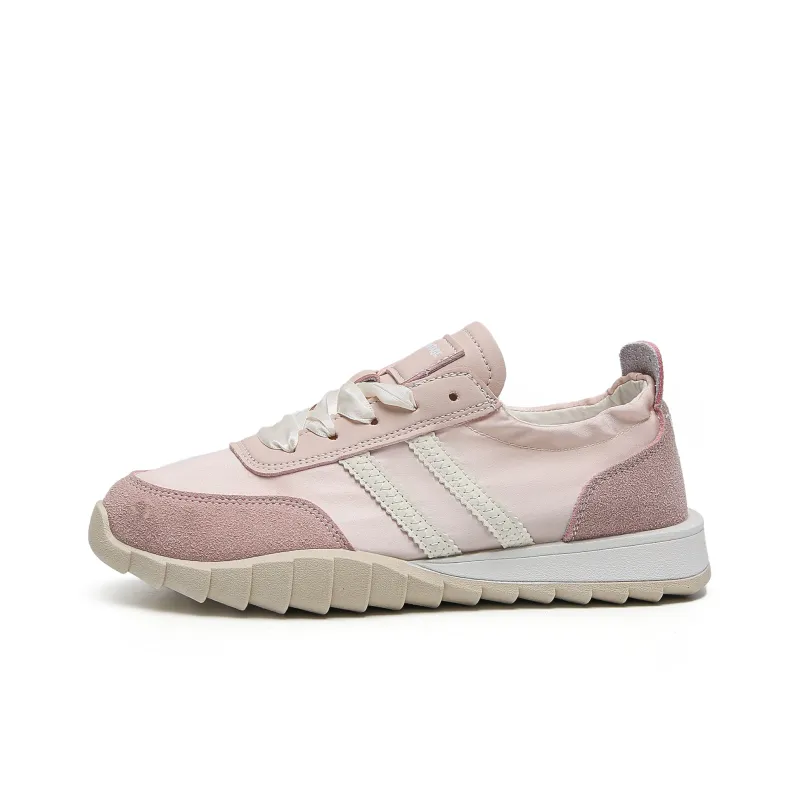 TUOPIN Casual Shoes Women's Low Top Silver/Beige/Pink/Green-8
