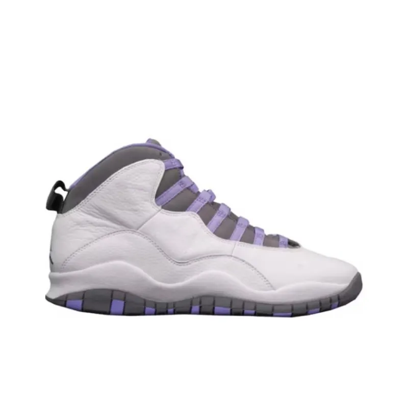 Jordan 10 Retro White Medium Violet Women's-1