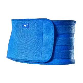 Mizuno Back Support Braces Fitness Protective Sky Blue Polyester Nylon Unisex