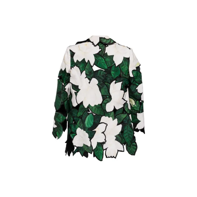 Oscar De La Renta Layered design Blazer-1