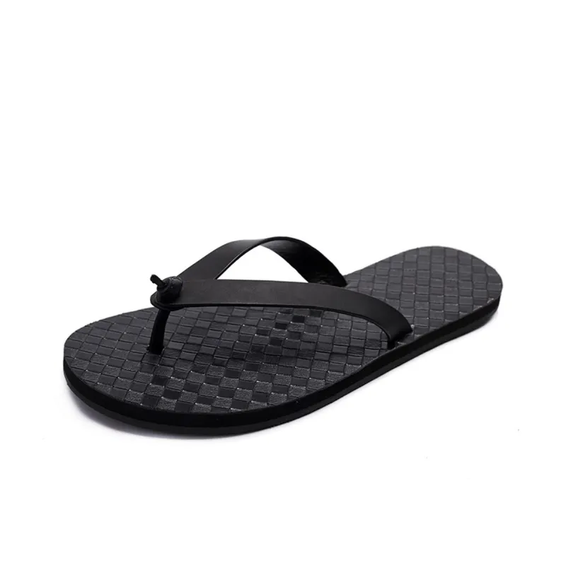 Voguhomme Rubber Sole Slip Resistant Flip Flops Men's-1