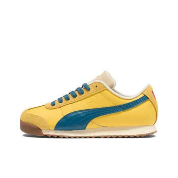 PUMA Easy Rider Underdogs Cushioning Slip Resistant Low Top Training Shoes Men's Yellow Blue