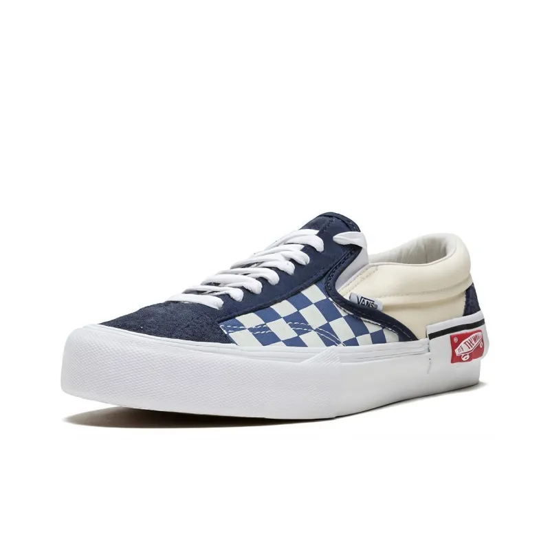 Vans Slip On Cap Dress Blues-1