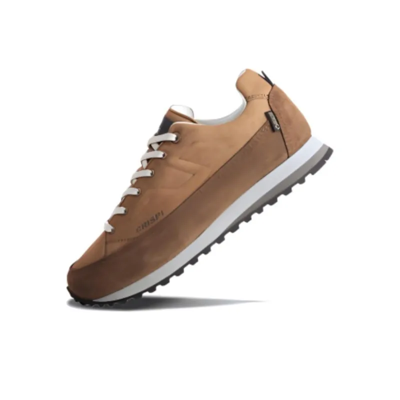 CRISPI Addict Unica Low Anti Slip Wear Resistant Low Top Casual Shoes Unisex Mocha Black-1