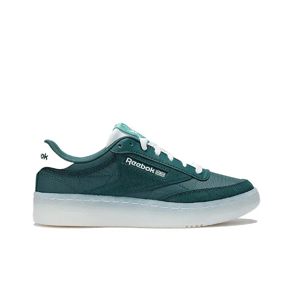 Reebok Club C 85W Shoes 'Green White'-1