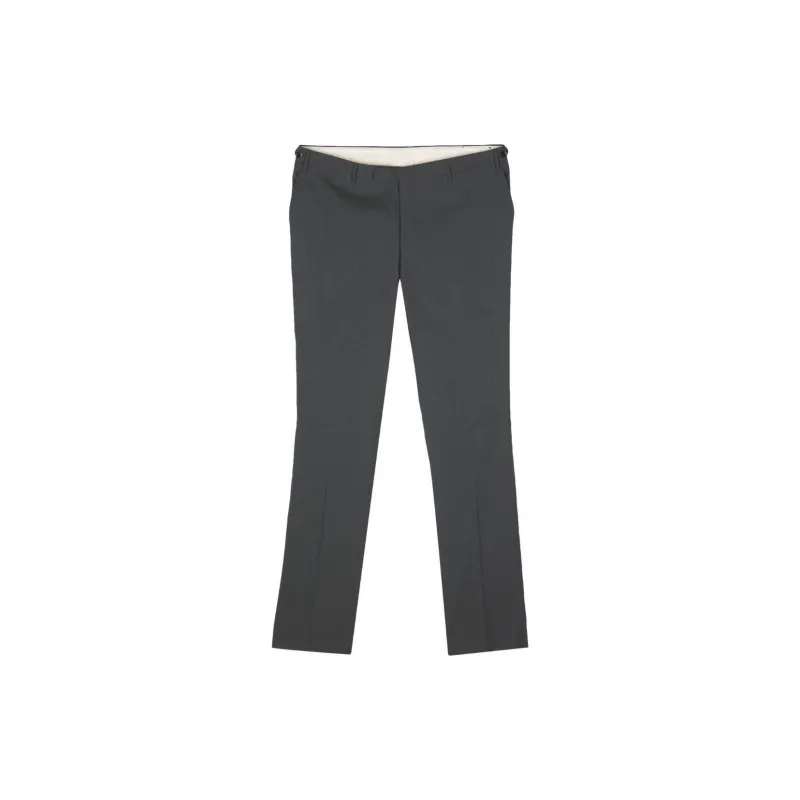 Corneliani Pinstripe pattern Tapered Tailored Trousers-1